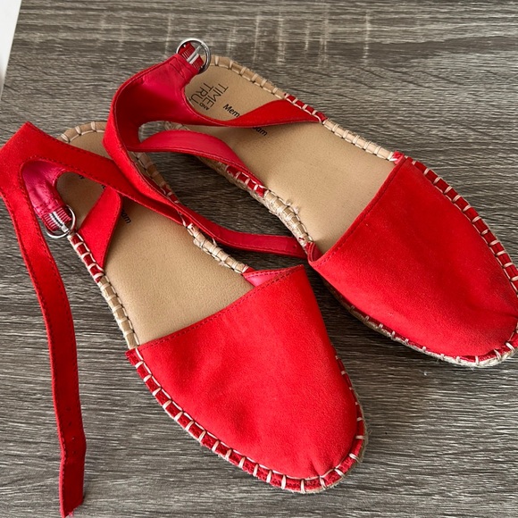 Open Heel Espadrilles - Picture 1 of 2